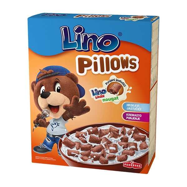 Podravka Lino Pillows Nougat 250g