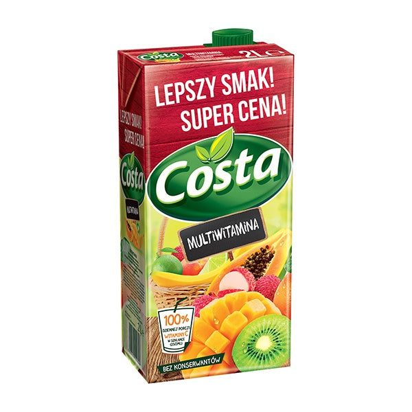 Costa Multivitamin Multifruit Drink 2L