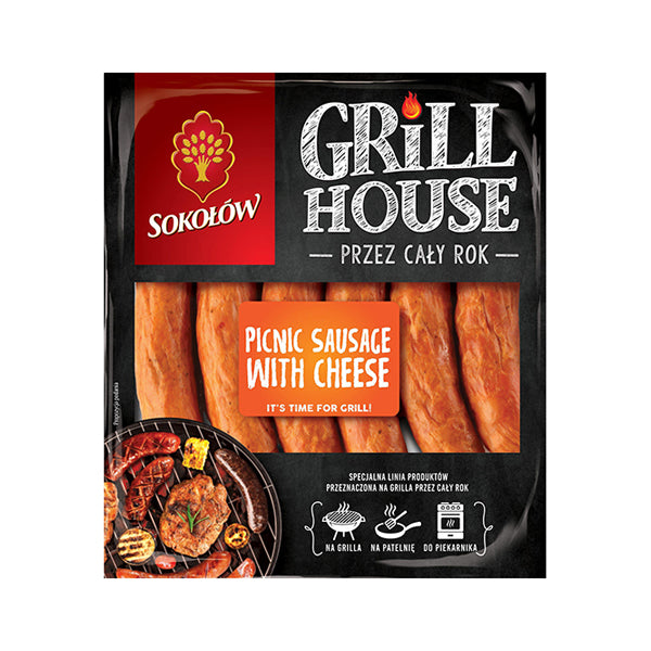Sokolow Picnic Sausage with Cheese 900g