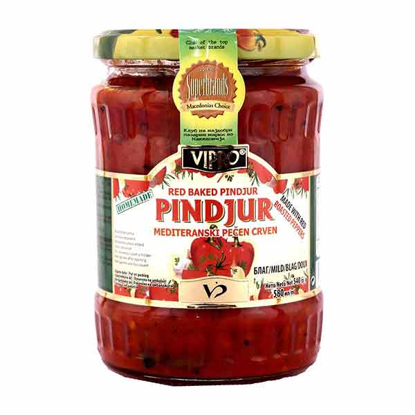Vipro Pindjur Red Baked 580ml