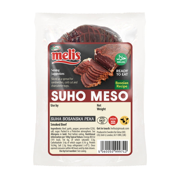 Melis Dried Suho Meso Beef Approx. 200g