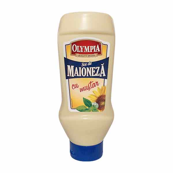Olympia Mayonnaise Sauce with Mustard 500g