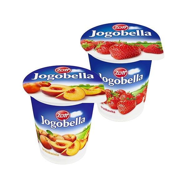 Zott Jogobella Standard Strawberries & Peaches 2x400g