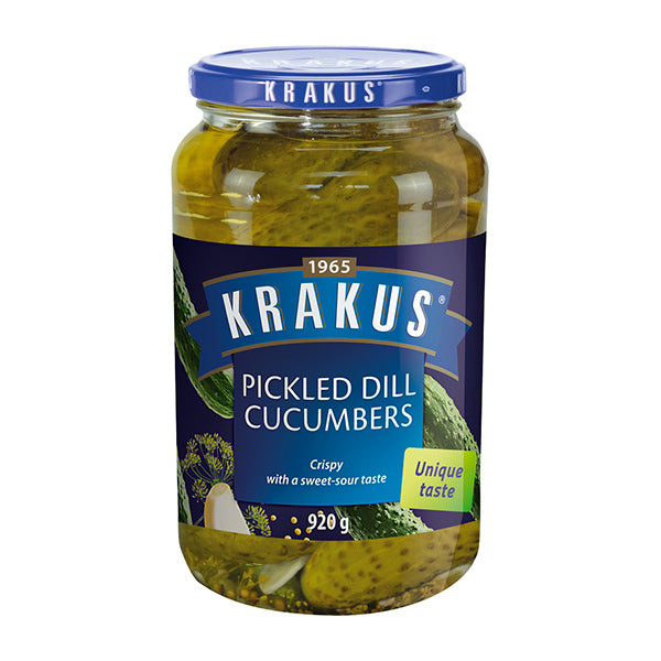 Krakus Pickled Dill Cucumbers 920g