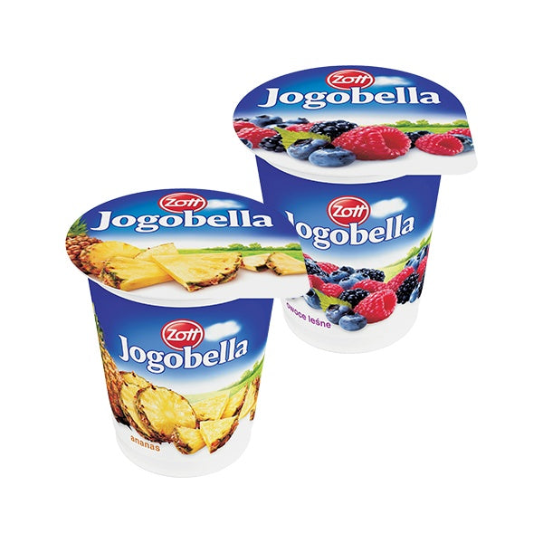 Zott Jogobella Exotic Pineapples & Forest Fruits 2x400g