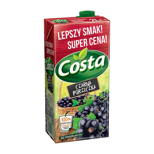 Costa Blackcurrant Juice 2L