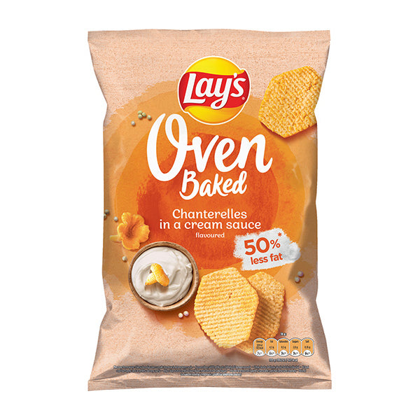 Lays Oven Baked Chanterelles in Cream Sauce 110g