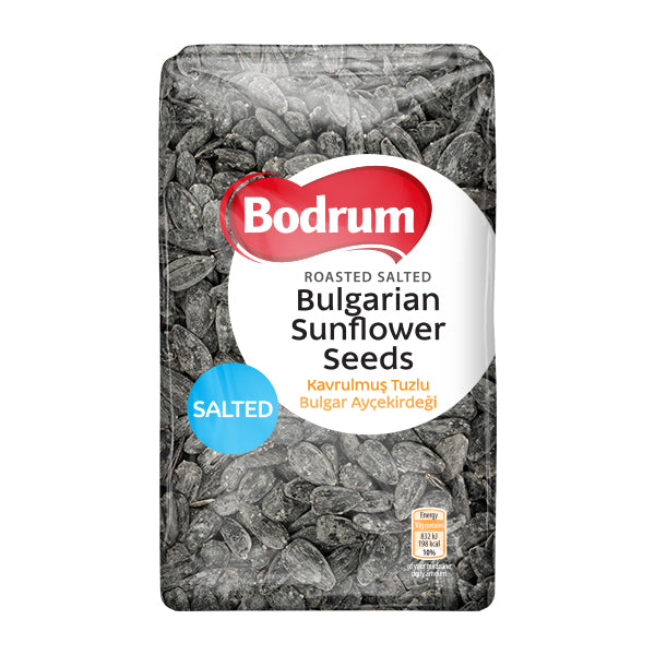 Bodrum Black Roasted & Salted Sunflower Seeds 300g