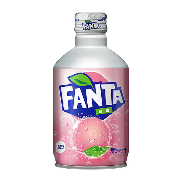 Fanta Peach Japanese Metal Bottle 300ml