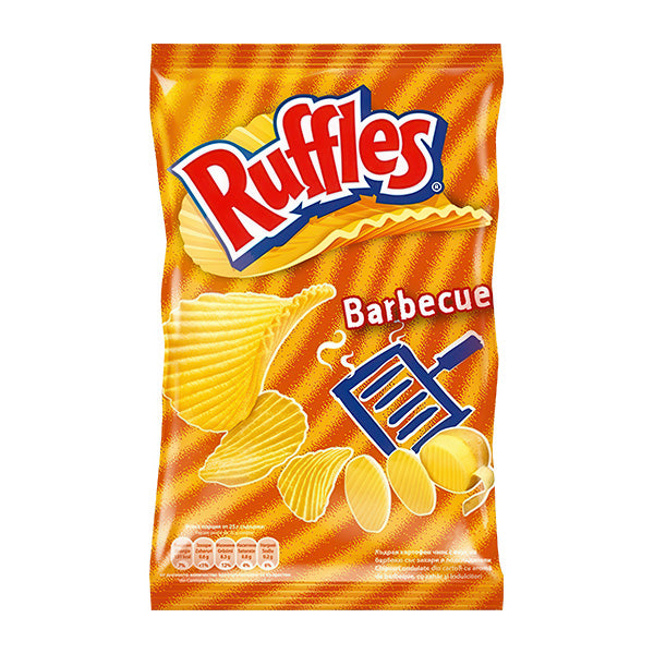 Ruffles BBQ Crisps 140g