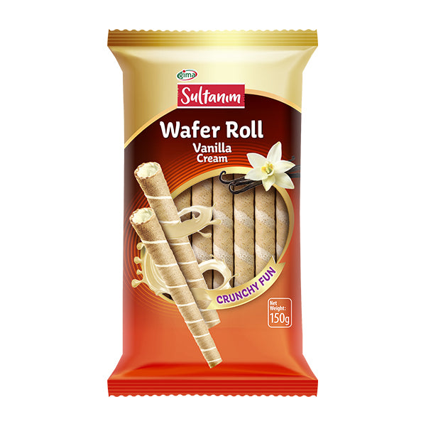 Sultanim Wafer Rolls with Vanilla Cream 150g