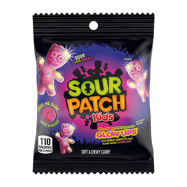 Sour Patch Peg Bags Glow Ups 87g