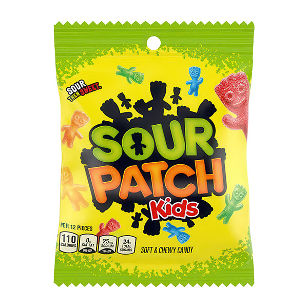 Sour Patch Peg Bags Original Sour 102g