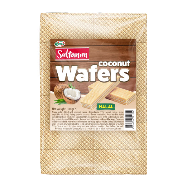 Sultanim Coconut Wafers 300g