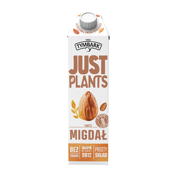 Tymbark Just Plants Almond & Oat Drink 1L