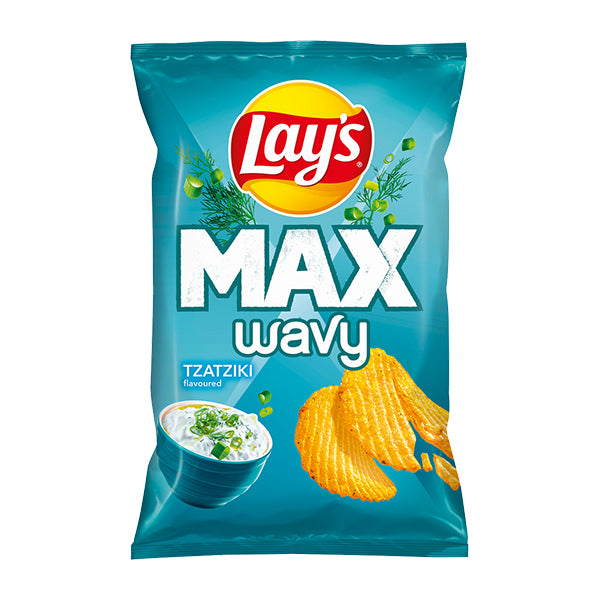Lays Max Wavy Tzatziki 120g