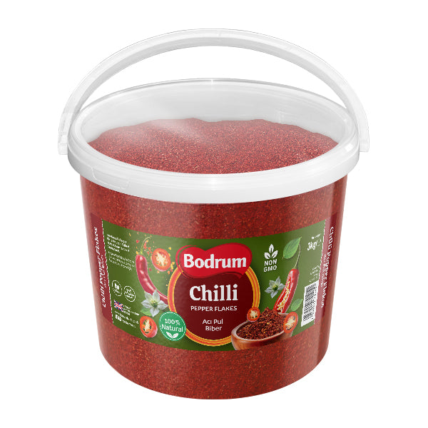 Bodrum Chilli Pepper Flakes Bucket 3kg
