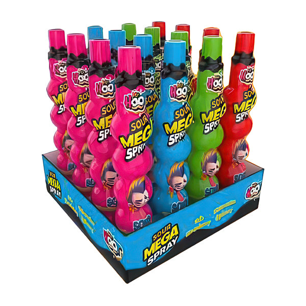 Mr Hoot Sour Mega Spray 16x105ml