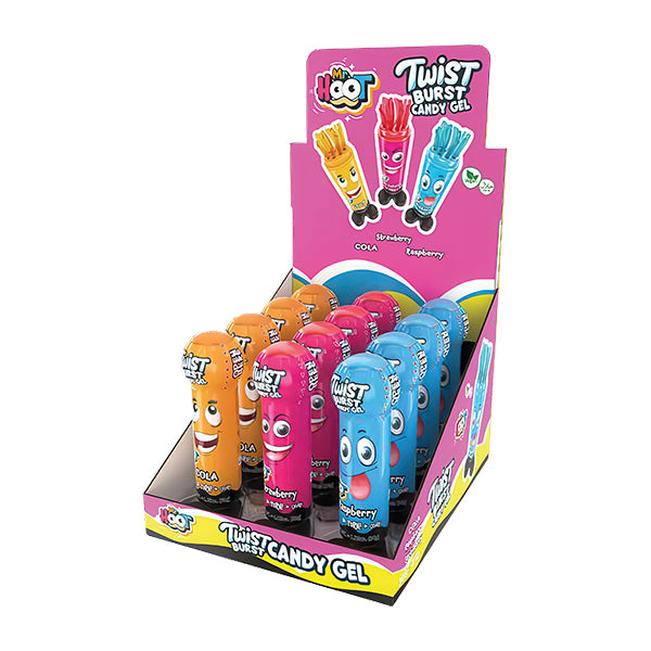 Mr Hoot Twistburst Gel Candy 12x30g