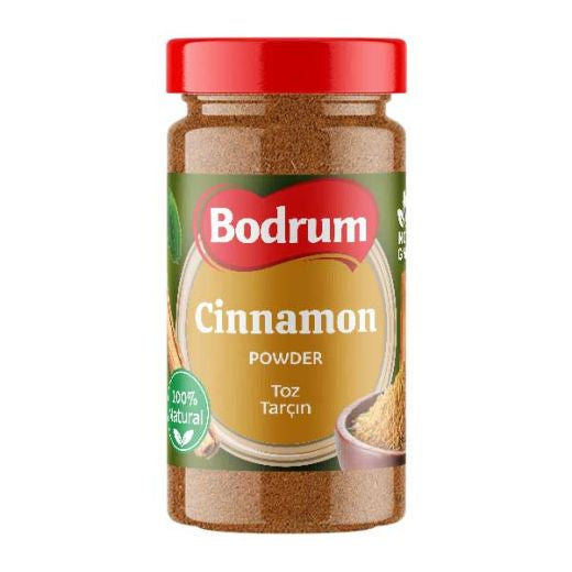 Bodrum Cinnamon Powder in Bottle 200g — finely ground cinnamon in a resealable bottle, available from Foodsklep with UK delivery