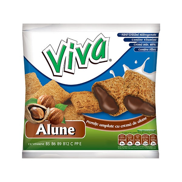 Viva Hazelnut Cream Snacks 200g
