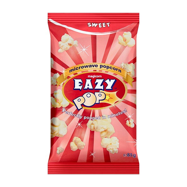 Eazy Pop Sweet Microwave Popcorn 85g