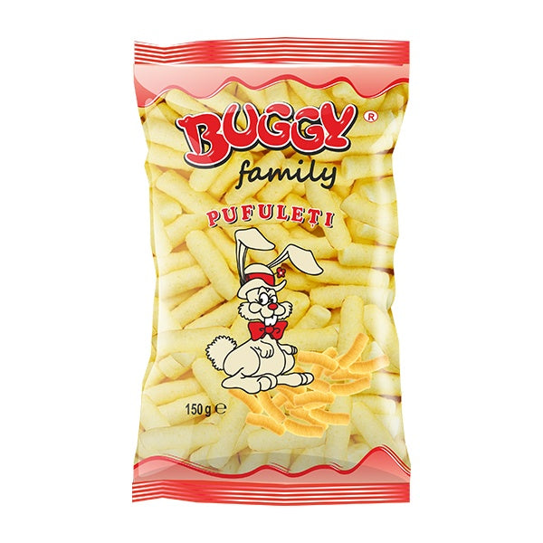 Buggy Salted Family Corn Flips 200g