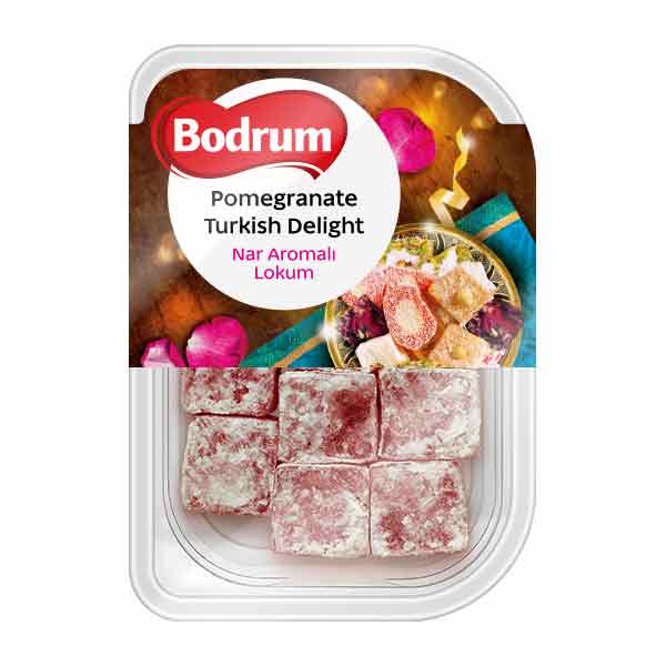 Bodrum Pomegranate Turkish Delight 200g