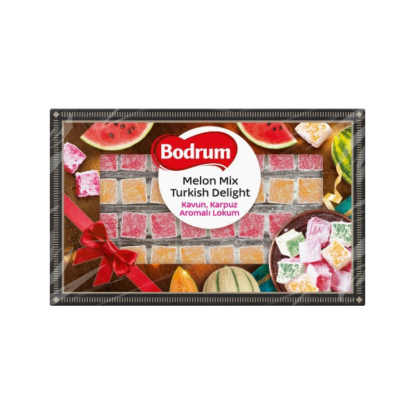 Bodrum Luxury Melon Mix Turkish Delight 350g