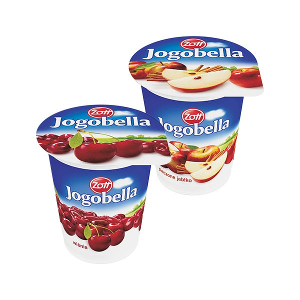 Zott Jogobella Classic Cherries & Baked Apples 2x400g