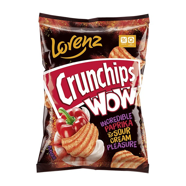 Crunchips Wow Paprika & Sour Cream 110g