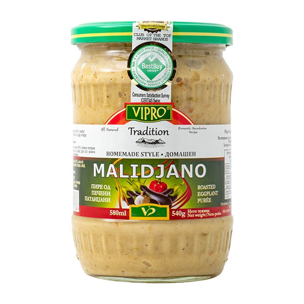 Vipro Homemade Roasted Eggplant Puree 580ml