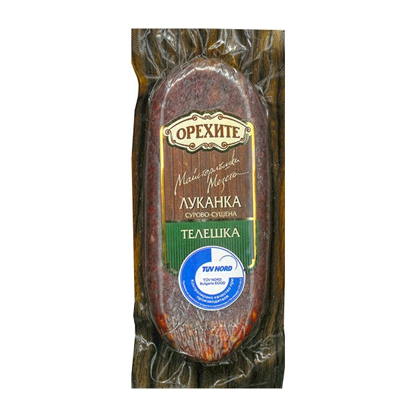Orehite Raw Dried Lukanka Veal 170g