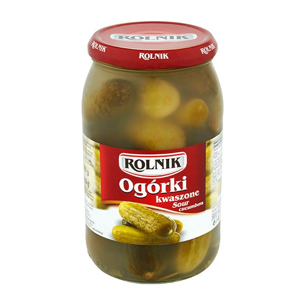 Rolnik Sour Cucumbers 900g