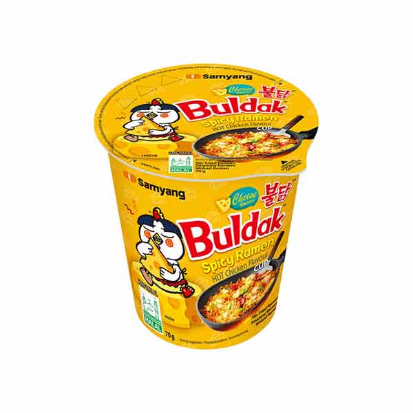 Samyang Buldak Chicken Ramen Cheese Cup 70g
