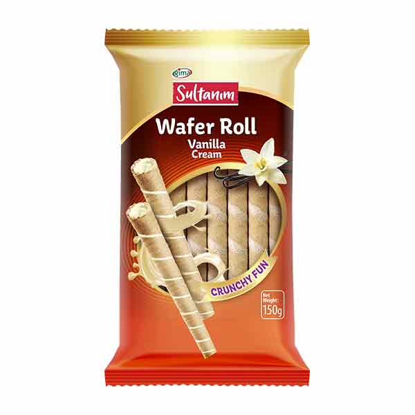 Sultanim Wafer Rolls with Vanilla Cream 150g