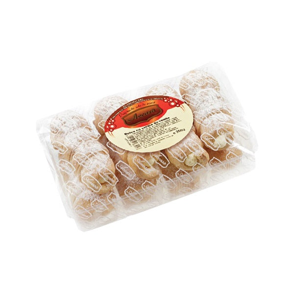 Accasa Puff Pastry Roll With Vanilla Cream 350g