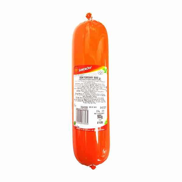Sokolow Doktorska Mortadella Sausage 900g