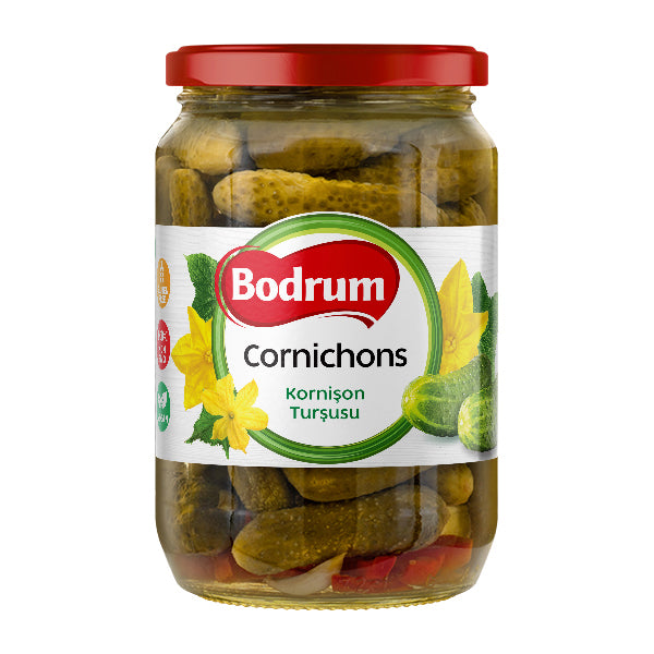 Bodrum Cornichons 680g