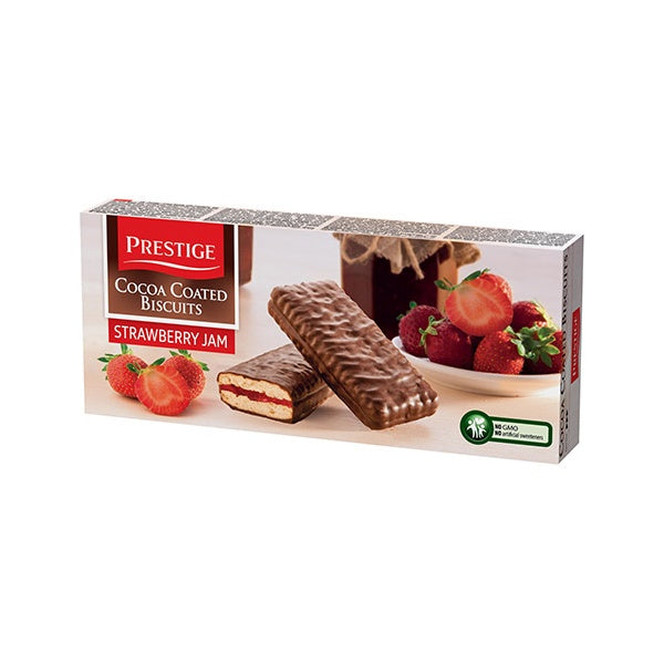 Prestige Cocoa Biscuits Strawberry 200g
