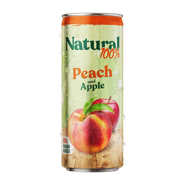 Relax Natural Peach and Apple Drink 250ml