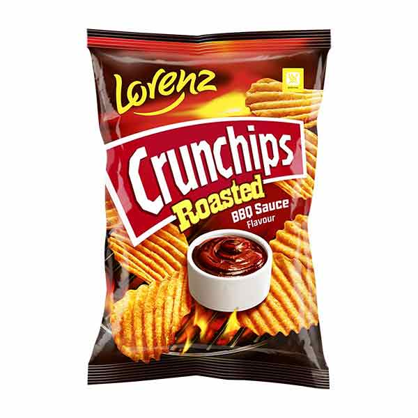 Crunchips X-Cut Roasted BBQ 120g