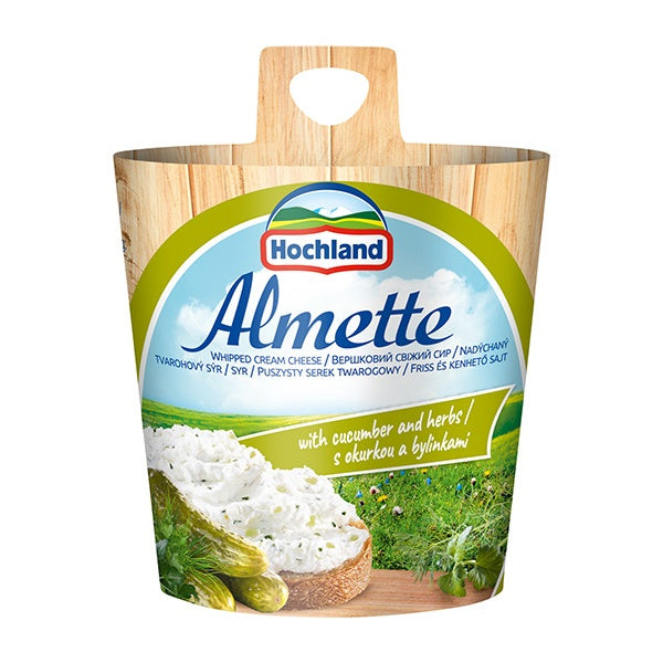 Hochland Almette Cucumber & Herbs Spreadable Cheese 150g