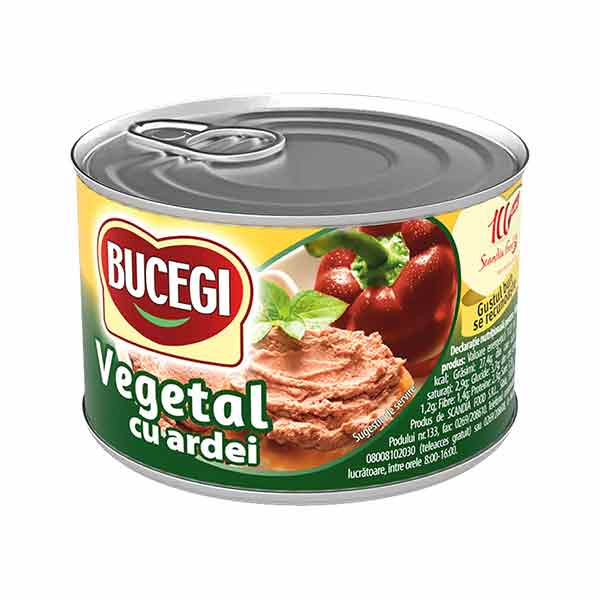 Bucegi Vegetal Ardei Paprika Pate 200g