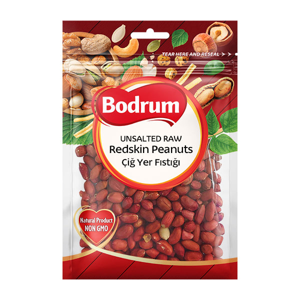 Bodrum Raw Redskin Peanuts 150g
