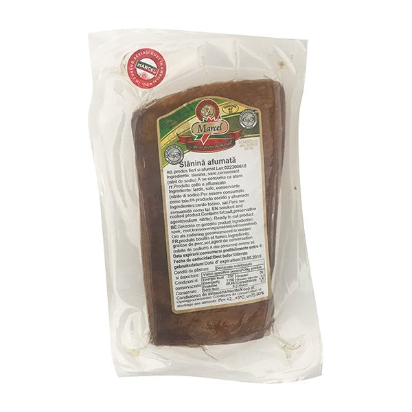 Marcel Pork Lard Smoked Approx. 350g