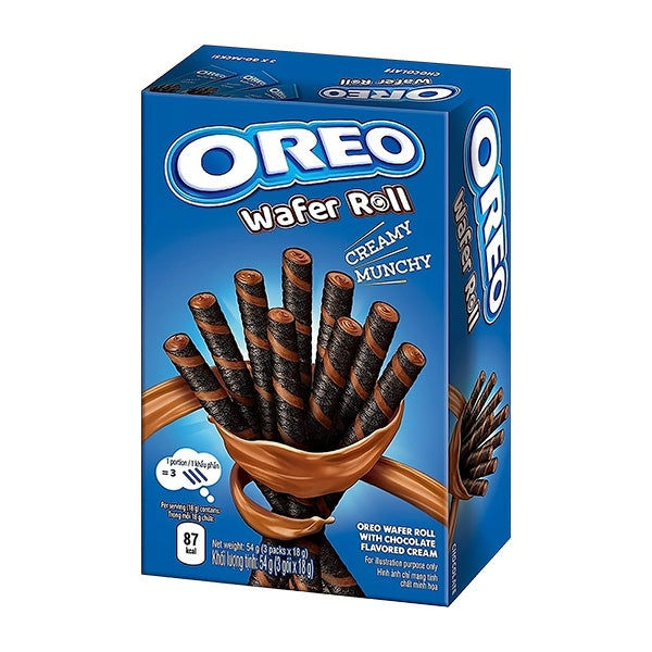 Oreo Chocolate Wafer Rolls 54g