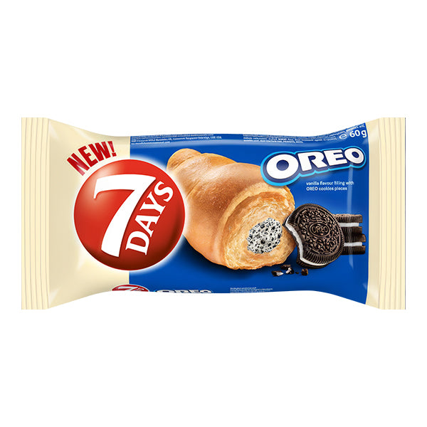 7 Days Oreo Cookies with Vanilla Cream Croissant 70g
