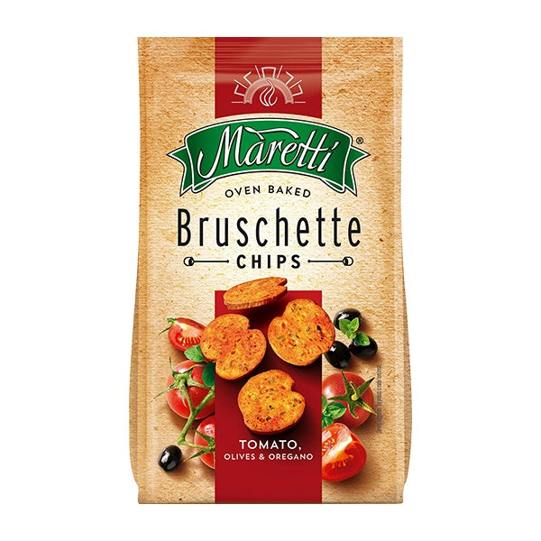 Maretti Tomato Olives & Oregano Bruschette 70g