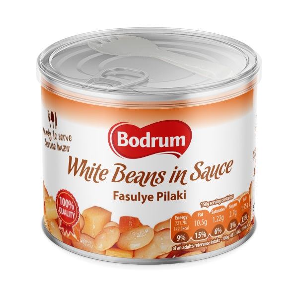 Bodrum White Beans in Tomato Sauce 400g